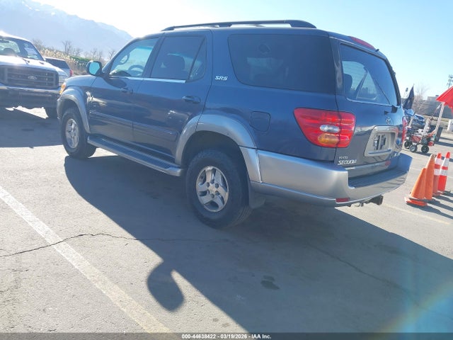 2001 Toyota Sequoia Sr5 V8 მანქანა იყიდება აუქციონზე, vin: 5TDBT44A01S032777, აუქციონის ნომერი: 44638422