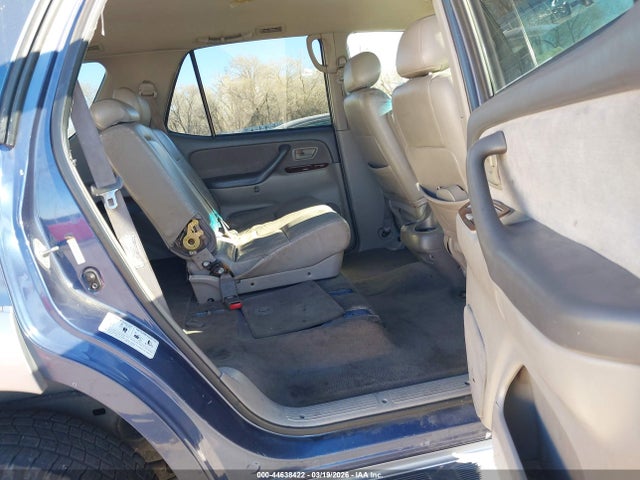 2001 Toyota Sequoia Sr5 V8 მანქანა იყიდება აუქციონზე, vin: 5TDBT44A01S032777, აუქციონის ნომერი: 44638422