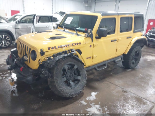 44638472 :رقم المزاد ، 1C4HJXFG2KW611192 vin ، 2019 Jeep Wrangler Unlimited Rubicon 4x4 مزاد بيع