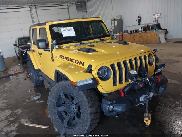 44638472 :رقم المزاد ، 1C4HJXFG2KW611192 vin ، 2019 Jeep Wrangler Unlimited Rubicon 4x4 مزاد بيع