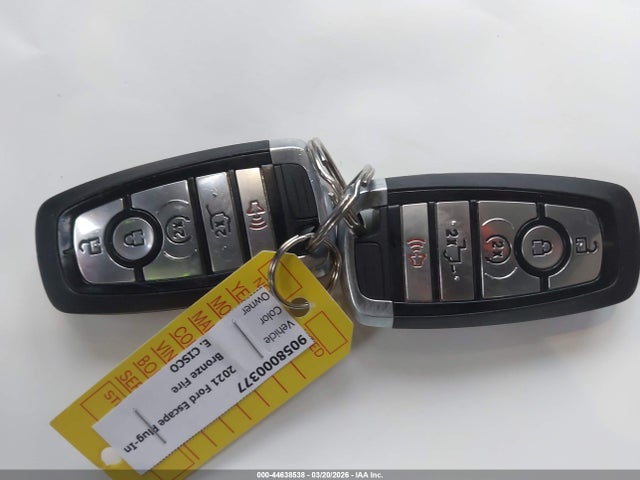 Aukcja sprzedaży 2021 Ford Escape Titanium Plug-in Hybrid, vin: 1FMCU0LZ0MUB20418, numer aukcji: 44638538