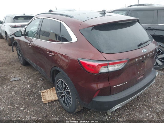 Aukcja sprzedaży 2021 Ford Escape Titanium Plug-in Hybrid, vin: 1FMCU0LZ0MUB20418, numer aukcji: 44638538