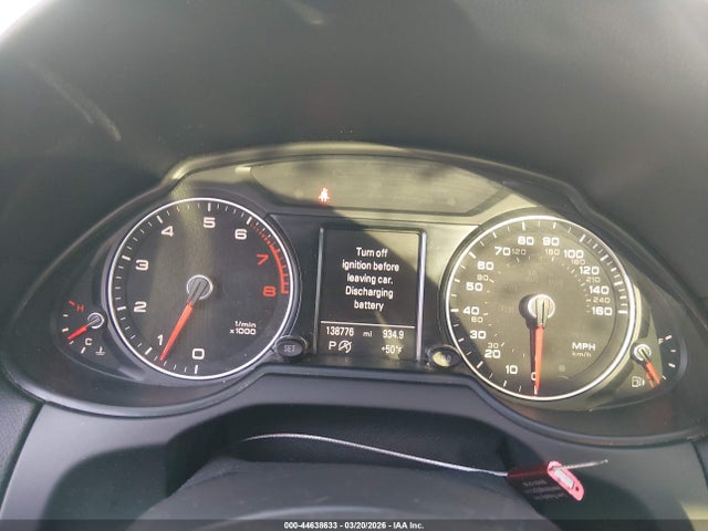 Продаж на аукціоні авто 2013 Audi Q5 3.0t Premium Plus, vin: WA1DGAFP5DA069235, номер лоту: 44638633