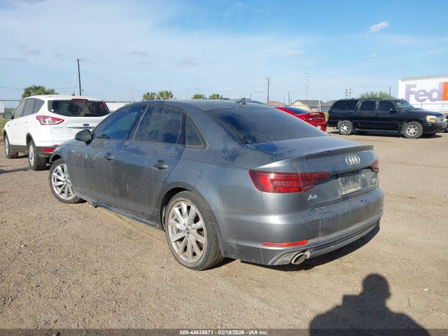 Aukcja sprzedaży 2018 Audi A4 2.0t Premium/2.0t Tech Premium, vin: WAUDNAF42JN017323, numer aukcji: 44638671
