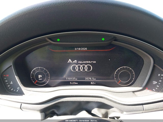 Aukcja sprzedaży 2018 Audi A4 2.0t Premium/2.0t Tech Premium, vin: WAUDNAF42JN017323, numer aukcji: 44638671