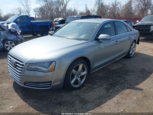 2013 AUDI A8 WAUAGAFDXDN000755 Photo 1