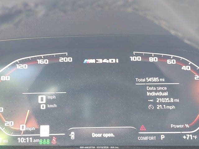 Продаж на аукціоні авто 2021 Bmw M340i, vin: 3MW5U7J06M8B55503, номер лоту: 44638709
