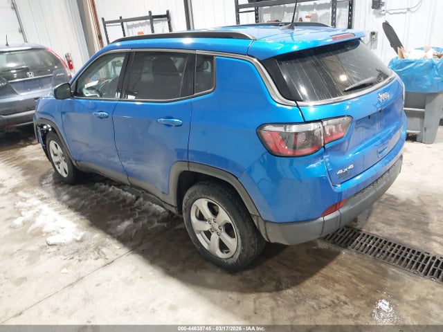 44638745 :رقم المزاد ، 3C4NJDBB0LT197641 vin ، 2020 Jeep Compass Latitude 4x4 مزاد بيع