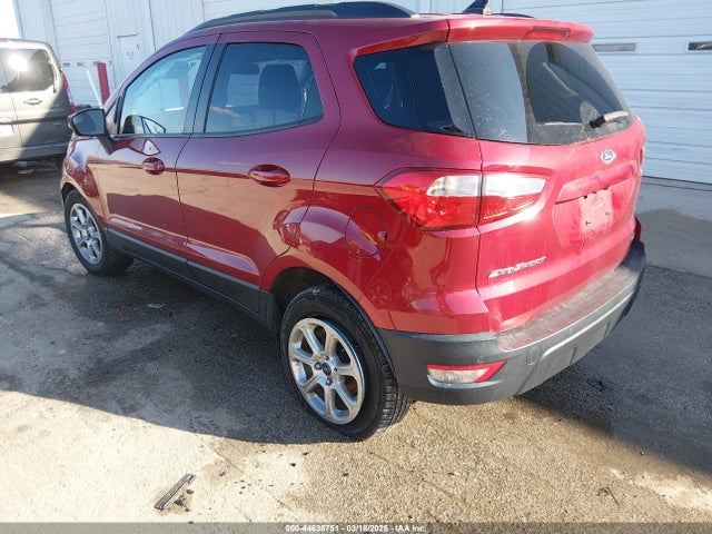 Aukcja sprzedaży 2018 Ford Ecosport Se, vin: MAJ3P1TE3JC223287, numer aukcji: 44638751