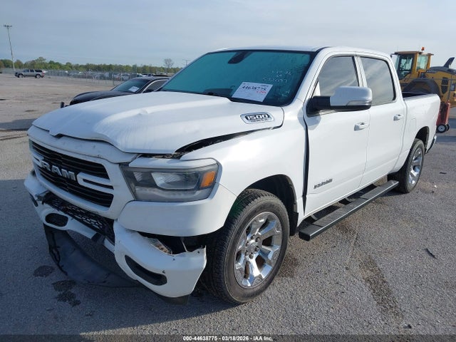 44638775 :رقم المزاد ، 1C6SRFFT5KN572097 vin ، 2019 Ram 1500 Big Horn/lone Star  4x4 5'7 Box مزاد بيع