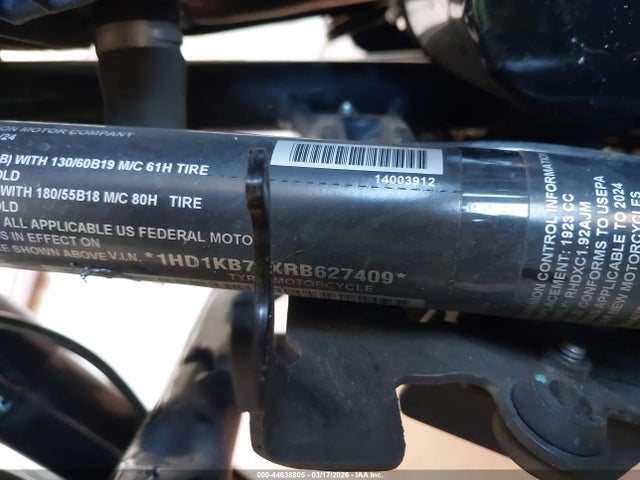 2024 HARLEY-DAVIDSON FLHX 1HD1KB71XRB627409 Photo 9