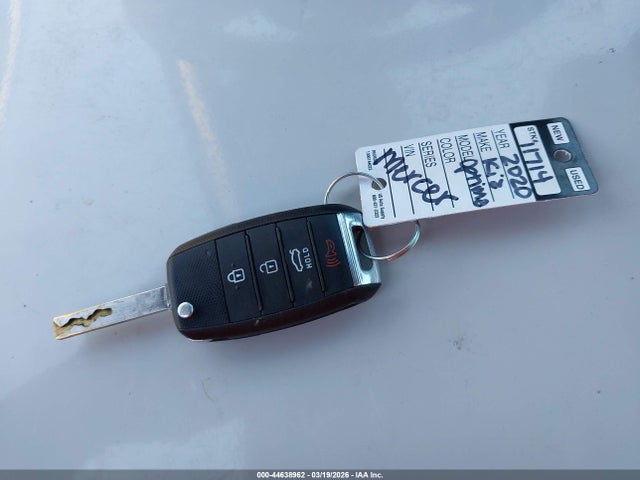 44638962 :رقم المزاد ، 5XXGT4L37LG421333 vin ، 2020 Kia Optima Lx مزاد بيع