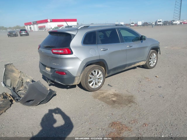 2015 Jeep Cherokee Limited მანქანა იყიდება აუქციონზე, vin: 1C4PJMDB5FW610044, აუქციონის ნომერი: 44638969