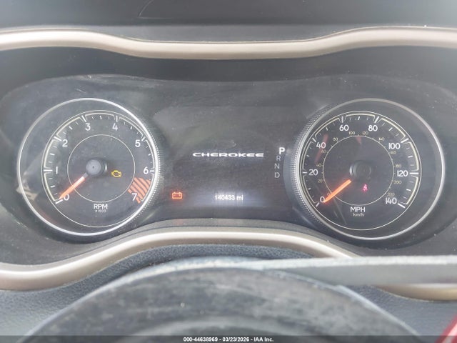 2015 Jeep Cherokee Limited მანქანა იყიდება აუქციონზე, vin: 1C4PJMDB5FW610044, აუქციონის ნომერი: 44638969