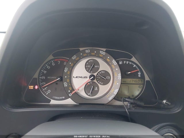 Aukcja sprzedaży 2004 Lexus Is 300, vin: JTHBD192140085698, numer aukcji: 44639107