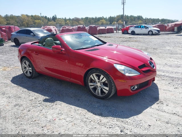 44639134 :رقم المزاد ، WDBWK5JA9AF233705 vin ، 2010 Mercedes-benz Slk 350 مزاد بيع