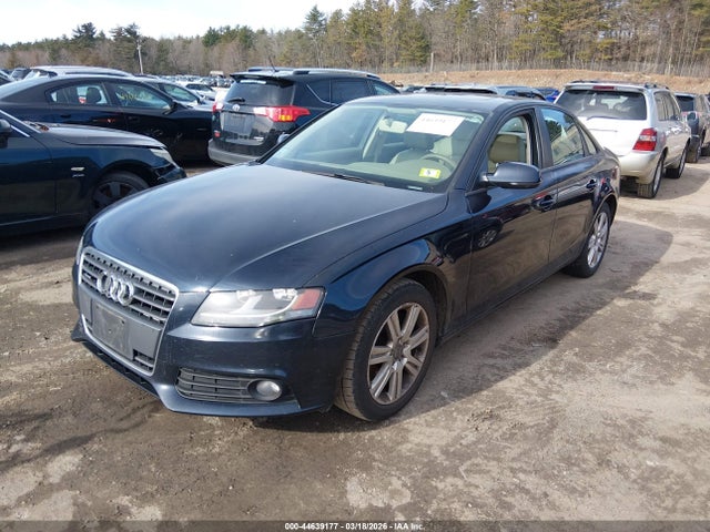 2011 AUDI A4 WAUBFAFL5BN038521 Photo 1