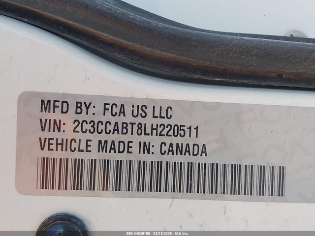Продаж на аукціоні авто 2020 Chrysler 300 300s, vin: 2C3CCABT8LH220511, номер лоту: 44639189
