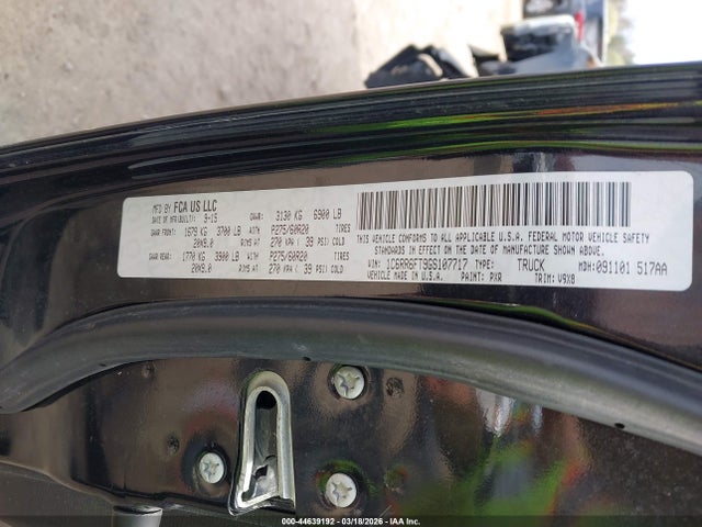 Продажа на аукционе авто 2016 Ram 1500 Express, vin: 1C6RR6FT9GS107717, номер лота: 44639192