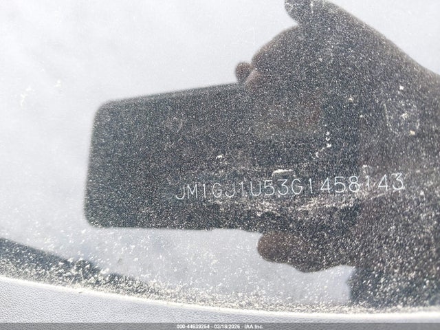 44639254 :رقم المزاد ، JM1GJ1U53G1458143 vin ، 2016 Mazda Mazda6 I Sport مزاد بيع