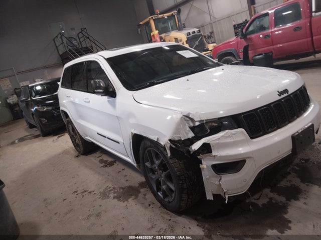 2021 Jeep Grand Cherokee 80th Anniversary 4x4 მანქანა იყიდება აუქციონზე, vin: 1C4RJFBG3MC702187, აუქციონის ნომერი: 44639257