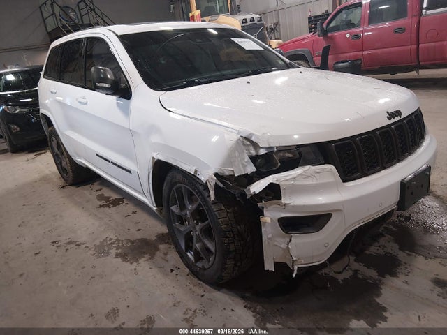 2021 Jeep Grand Cherokee 80th Anniversary 4x4 მანქანა იყიდება აუქციონზე, vin: 1C4RJFBG3MC702187, აუქციონის ნომერი: 44639257