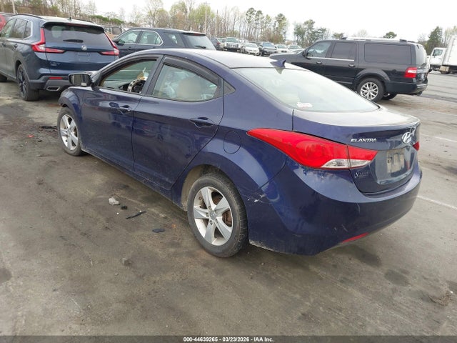 2013 Hyundai Elantra Gls მანქანა იყიდება აუქციონზე, vin: 5NPDH4AE9DH288606, აუქციონის ნომერი: 44639265