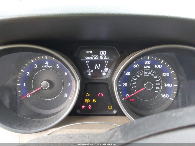 2013 Hyundai Elantra Gls მანქანა იყიდება აუქციონზე, vin: 5NPDH4AE9DH288606, აუქციონის ნომერი: 44639265