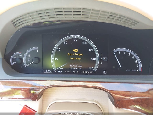 44639336 :رقم المزاد ، WDDNG7DB5DA496456 vin ، 2013 Mercedes-benz S 550 مزاد بيع