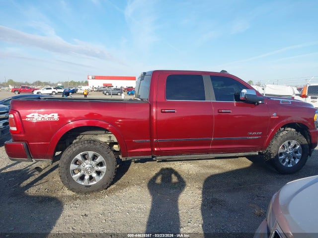 Продаж на аукціоні авто 2021 Ram 2500 Limited  4x4 6'4 Box, vin: 3C6UR5SL2MG678074, номер лоту: 44639387
