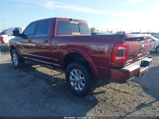 Продаж на аукціоні авто 2021 Ram 2500 Limited  4x4 6'4 Box, vin: 3C6UR5SL2MG678074, номер лоту: 44639387