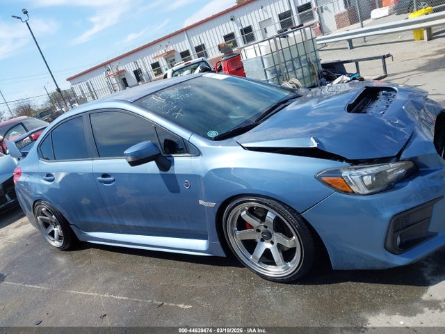 2018 Subaru Wrx Limited მანქანა იყიდება აუქციონზე, vin: JF1VA1K68J9825782, აუქციონის ნომერი: 44639474