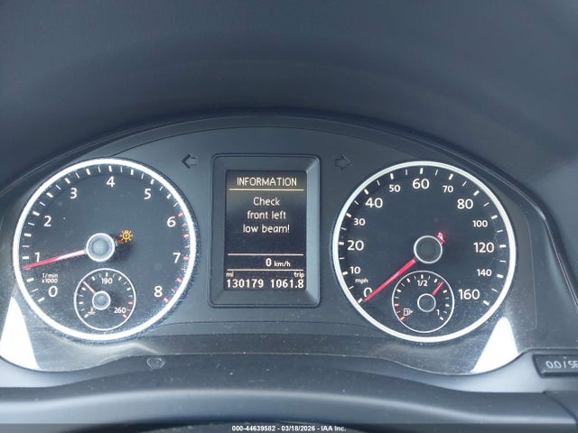 44639582 :رقم المزاد ، WVGAV3AX0DW053329 vin ، 2013 Volkswagen Tiguan Se مزاد بيع