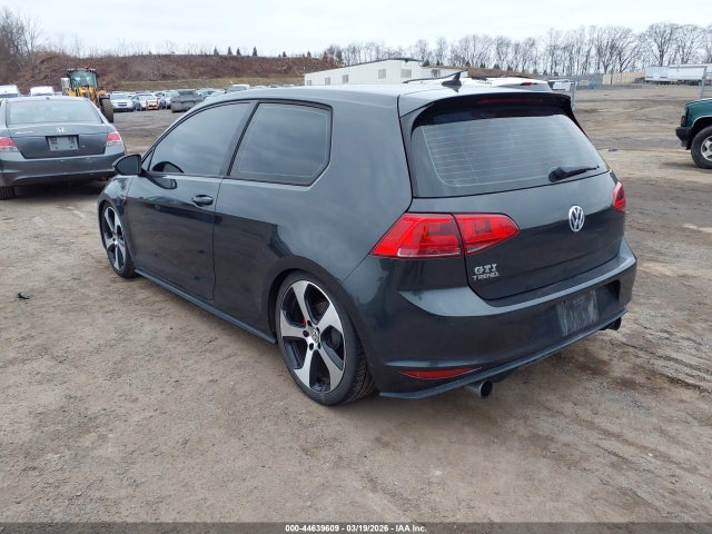 2015 Volkswagen Golf Gti 2.0t Se 2-door მანქანა იყიდება აუქციონზე, vin: 3VWTT7AU0FM071409, აუქციონის ნომერი: 44639609