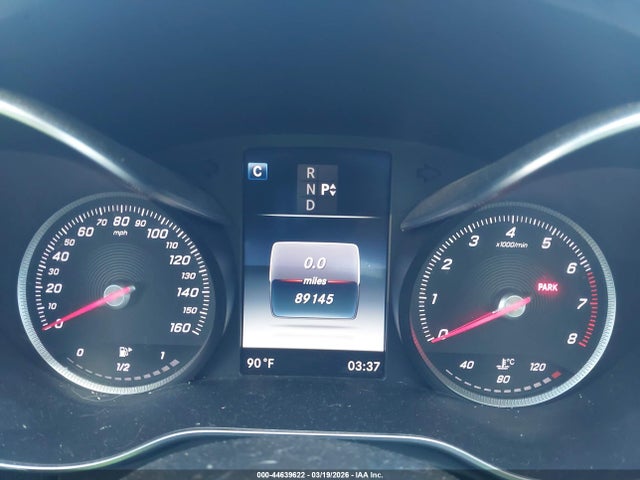 44639622 :رقم المزاد ، 55SWF4KB8GU139544 vin ، 2016 Mercedes-benz C 300 4matic مزاد بيع