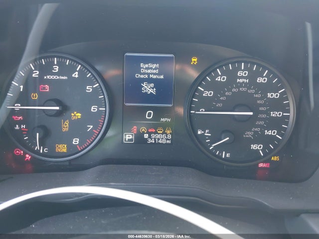 44639630 :رقم المزاد ، JF2GUABC1R8340404 vin ، 2024 Subaru Crosstrek مزاد بيع