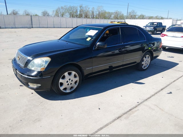 Продаж на аукціоні авто 2002 Lexus Ls 430, vin: JTHBN30F220087692, номер лоту: 44639640