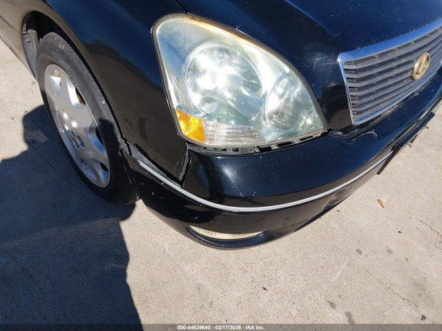 Продаж на аукціоні авто 2002 Lexus Ls 430, vin: JTHBN30F220087692, номер лоту: 44639640