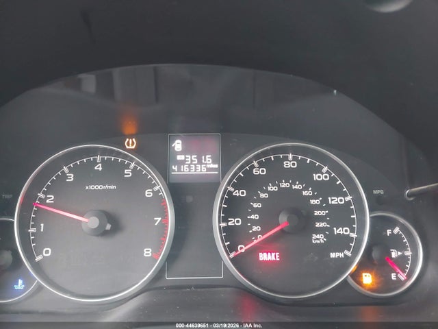 44639651 :رقم المزاد ، 4S4BRCCC1D1205585 vin ، 2013 Subaru Outback 2.5i Premium مزاد بيع