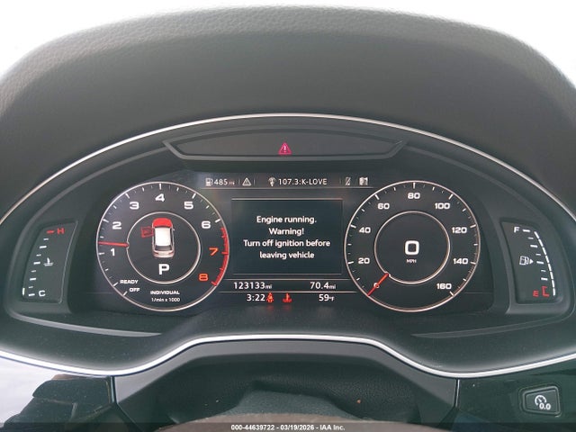 44639722 :رقم المزاد ، WA1VAAF77HD029569 vin ، 2017 Audi Q7 3.0t Premium مزاد بيع