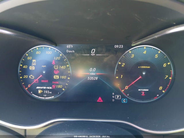 Продаж на аукціоні авто 2020 Mercedes-benz Amg C 43 4matic, vin: W1KWF6EB4LR595981, номер лоту: 44639910