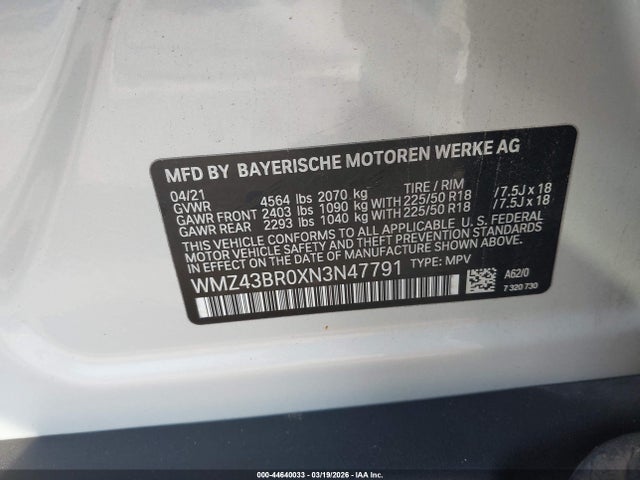 2022 MINI COUNTRYMAN WMZ43BR0XN3N47791 Photo 8