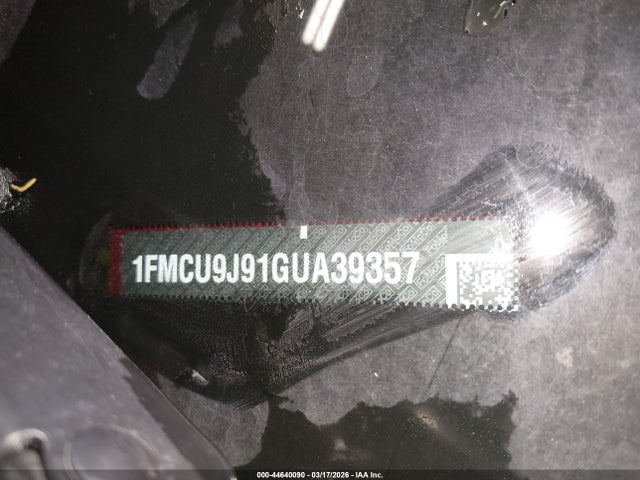 Ford Escape Titanium 2016 1FMCU9J91GUA39357 Image 9
