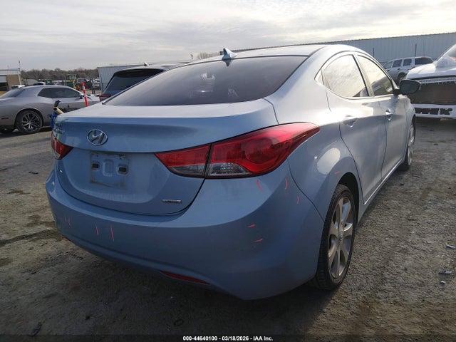 44640100 :رقم المزاد ، KMHDH4AEXBU107317 vin ، 2011 Hyundai Elantra Limited (ulsan Plant) مزاد بيع