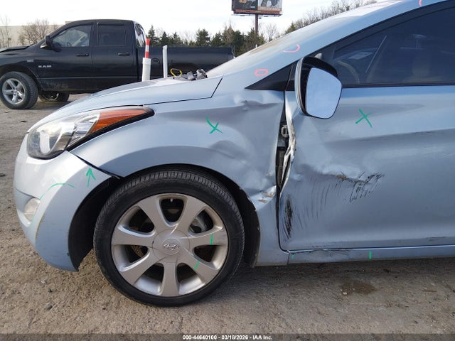 44640100 :رقم المزاد ، KMHDH4AEXBU107317 vin ، 2011 Hyundai Elantra Limited (ulsan Plant) مزاد بيع