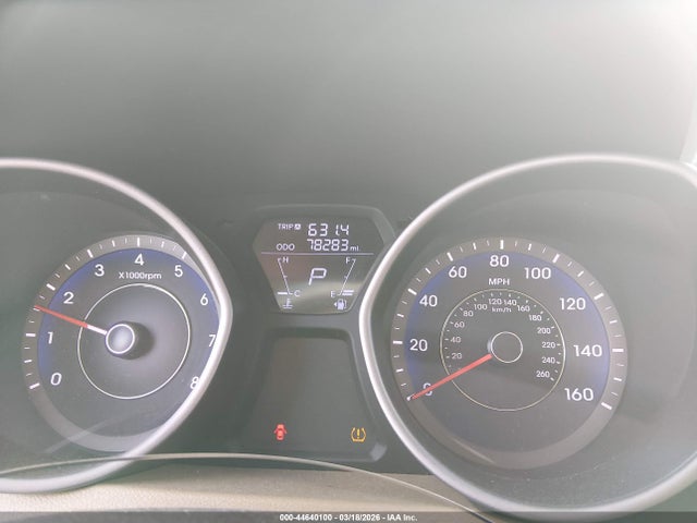 44640100 :رقم المزاد ، KMHDH4AEXBU107317 vin ، 2011 Hyundai Elantra Limited (ulsan Plant) مزاد بيع