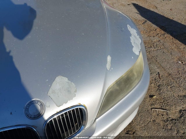 Aukcja sprzedaży 2001 Bmw Z3 3.0i, vin: WBACN53441LJ56761, numer aukcji: 44640287