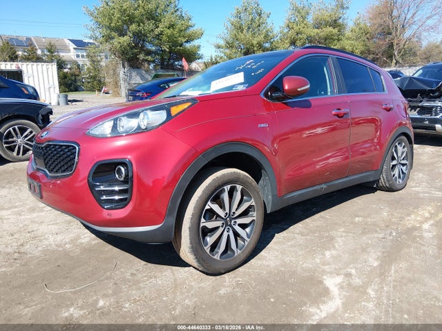 2018 Kia Sportage Ex მანქანა იყიდება აუქციონზე, vin: KNDPNCACXJ7354160, აუქციონის ნომერი: 44640333