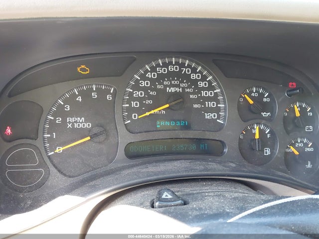 44640424 :رقم المزاد ، 1GKEC13Z14R165459 vin ، 2004 Gmc Yukon Slt مزاد بيع