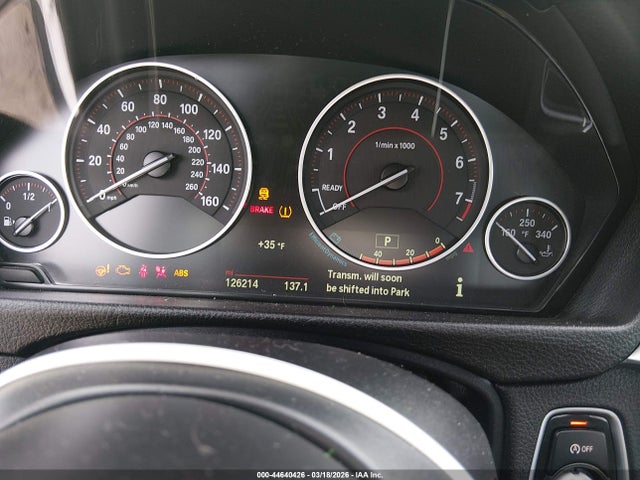 44640426 :رقم المزاد ، WBA3B9G55FNR94358 vin ، 2015 Bmw 335i Xdrive مزاد بيع